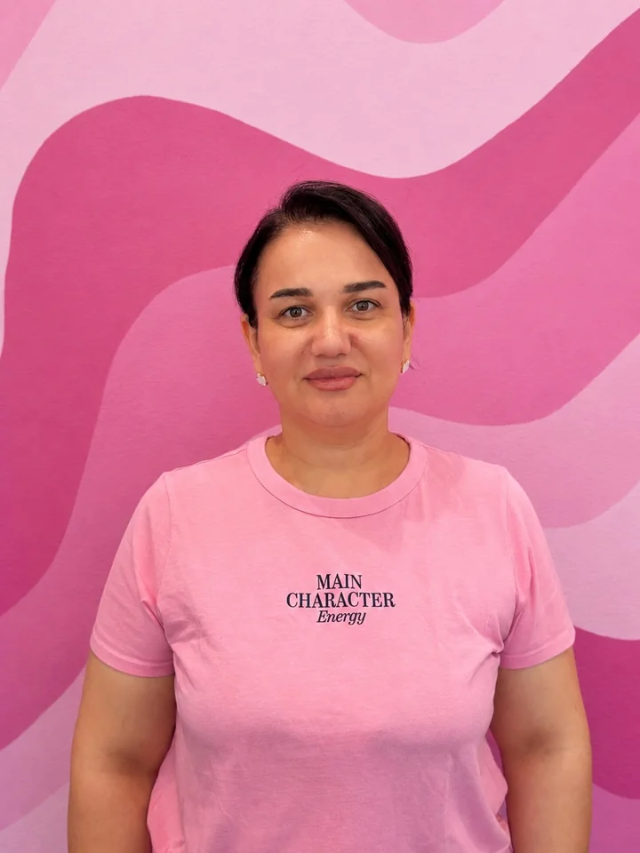 Mahym, junior nail technician at YA Studio